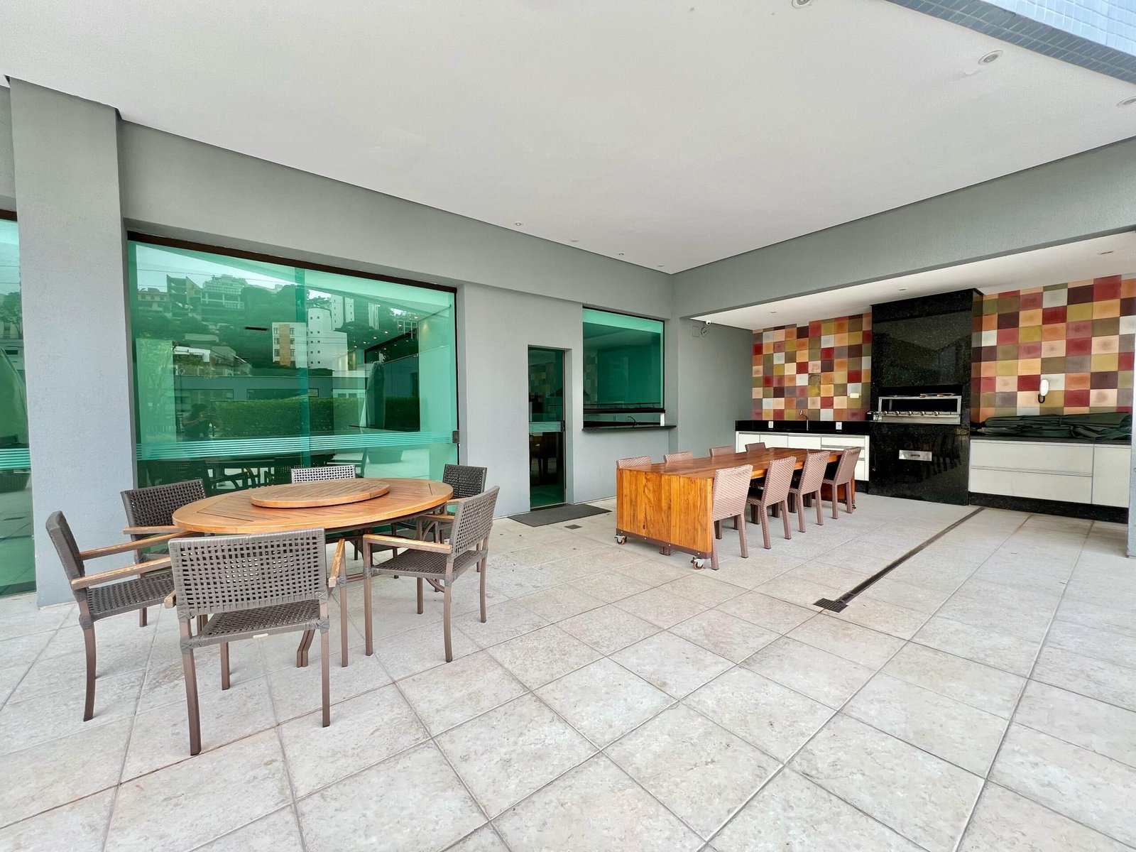 Área de churrasqueira